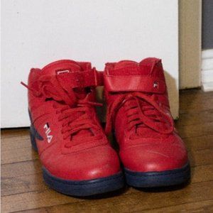Red Hightop Sneakers
